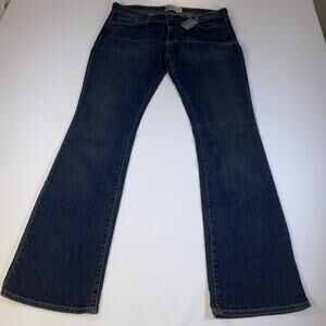 Signature by Levi Co Strauss Low Rise Boot Cut Stretch Jeans Women's Size 14 L/C